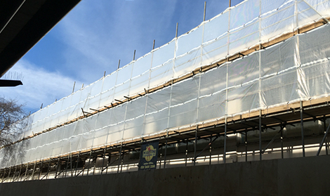 Commercial scaffold 